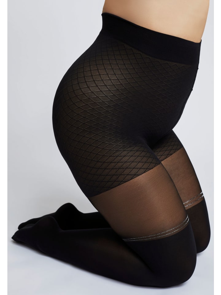 camano Strumpfhose overknee 1er Pack fine curvy 70 Denier in Schwarz günstig kaufen