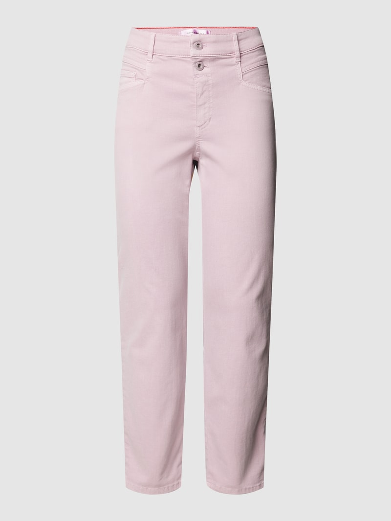 Jeans im 5-Pocket-Design Modell 'JOYFUL' in rosé