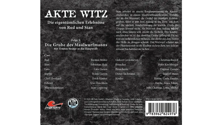 Akte Witz 04: Die Grube Des Maulwurfmanns