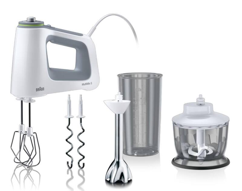 Braun Handmixer 0X22211020 750 W Edelstahl, Kunststoff Weiß