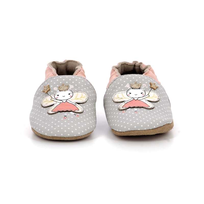 Chaussons cuir tannage vegetal Fancy Girl