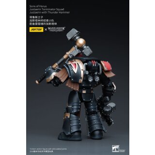 Warhammer: The Horus Heresy Actionfigur: Sons of Horus Justaerin Terminator Squad - Justaerin with Thunder Hammer