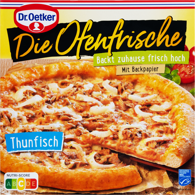 Dr. Oetker Die Ofenfrische Pizza Thunfisch