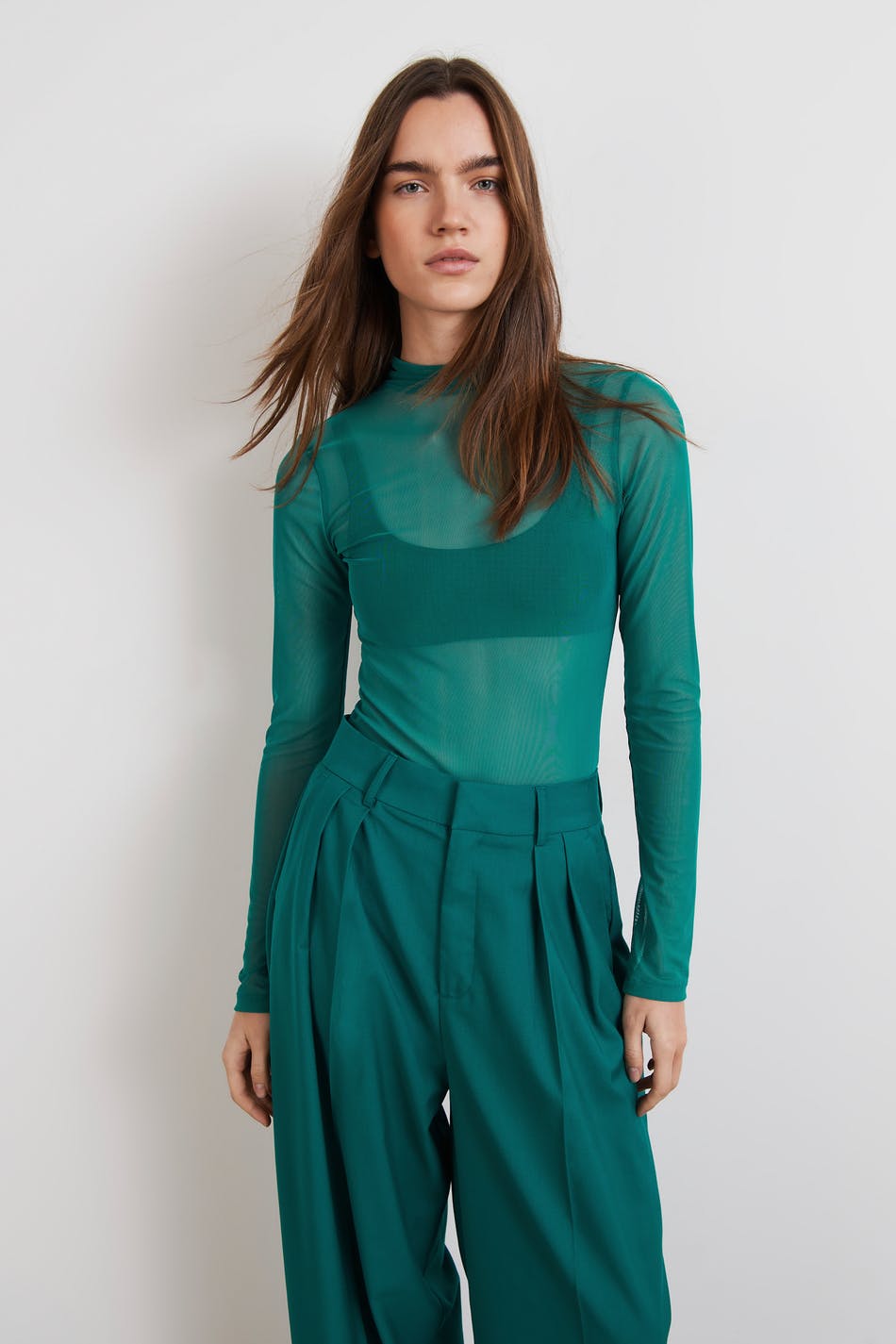Jannice mesh top