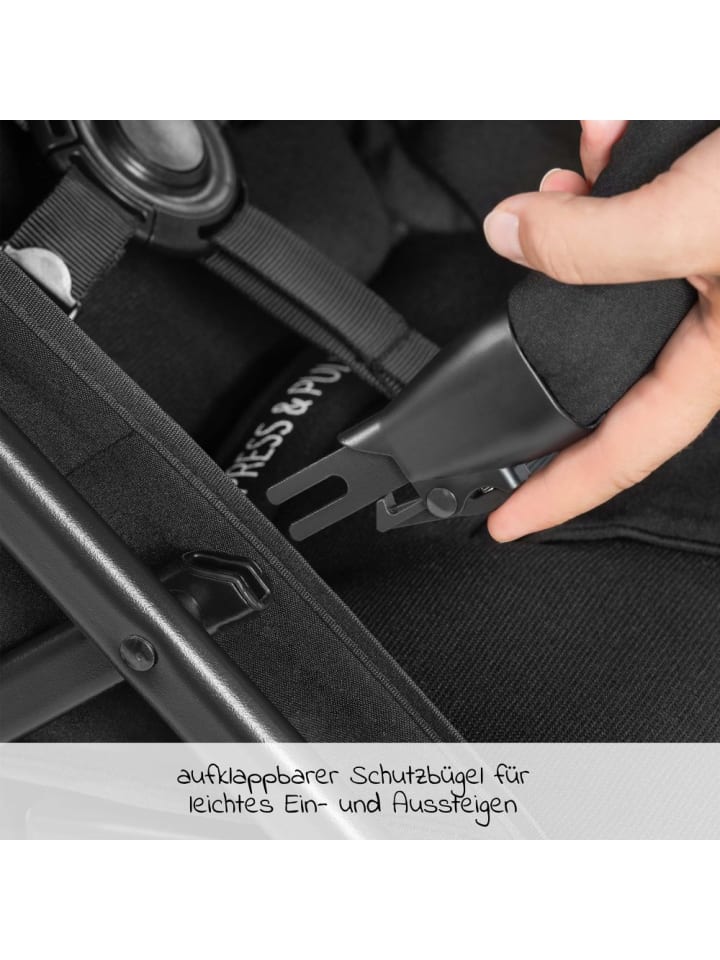 Hauck Buggy Rapid 3R (bis 25 kg) - Black in blau,gruen günstig kaufen onesize