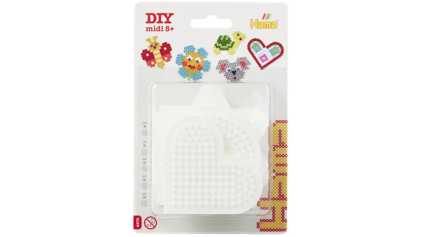 Hama - Stiftplattensortiment midi5+, 5 Platten