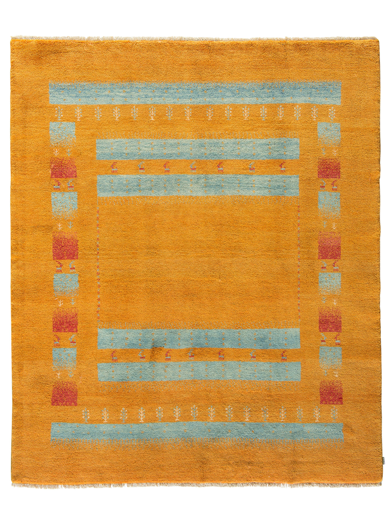 Persischer Gabbeh ca. 200 x 236 cm, Unikat / Einzelstück