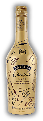 Baileys Chocolate Luxe Baileys Chocolate Luxe Hergestellt mit echter belgischer Schokolade. 0,5	 Liter - Vol 15,7%