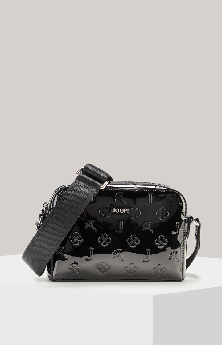Schultertasche Decoro Lucente Cloe in Schwarz