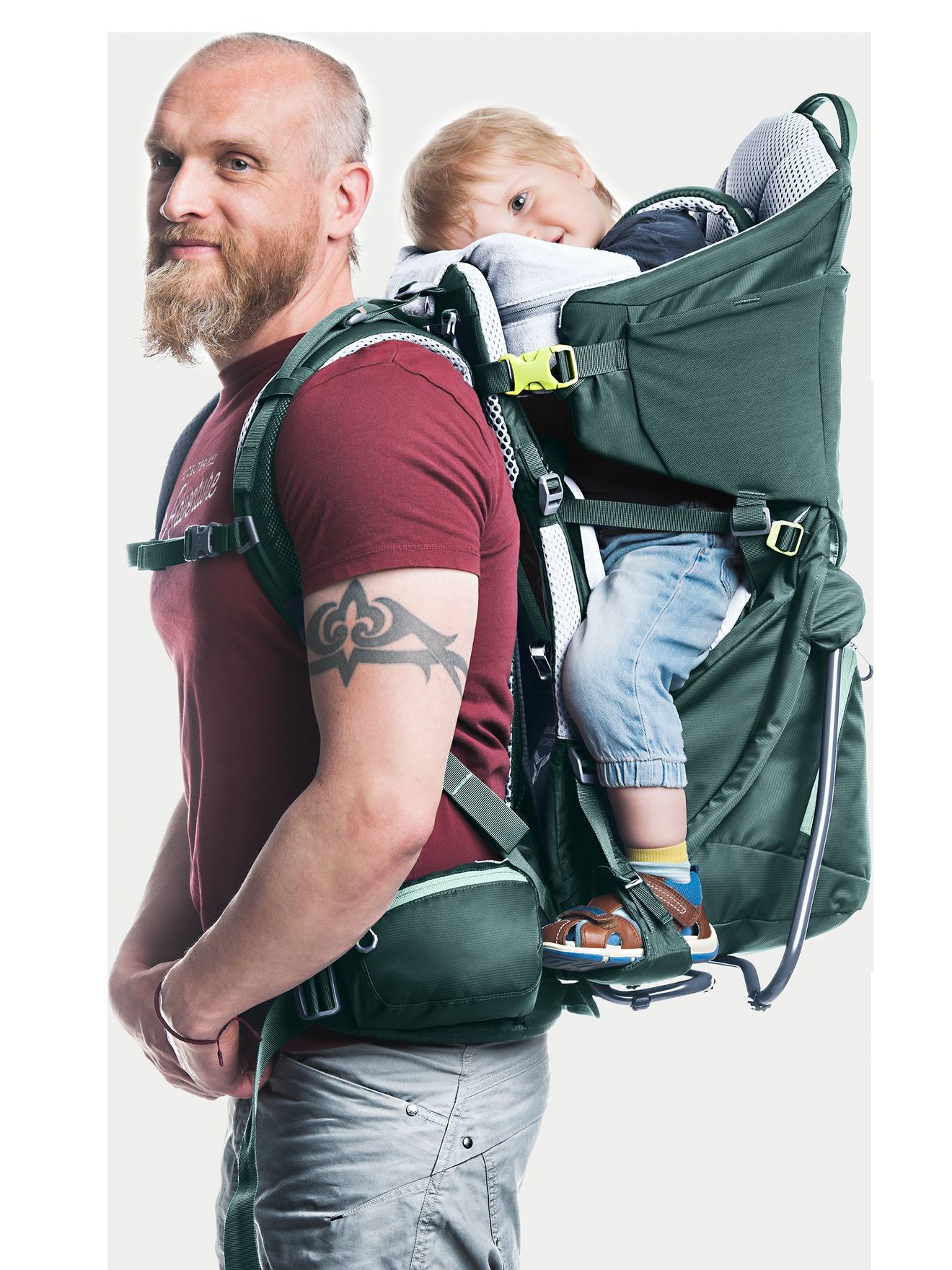 Deuter Kindertrage Kid Comfort + Sonnenschutz DEUTER - braun