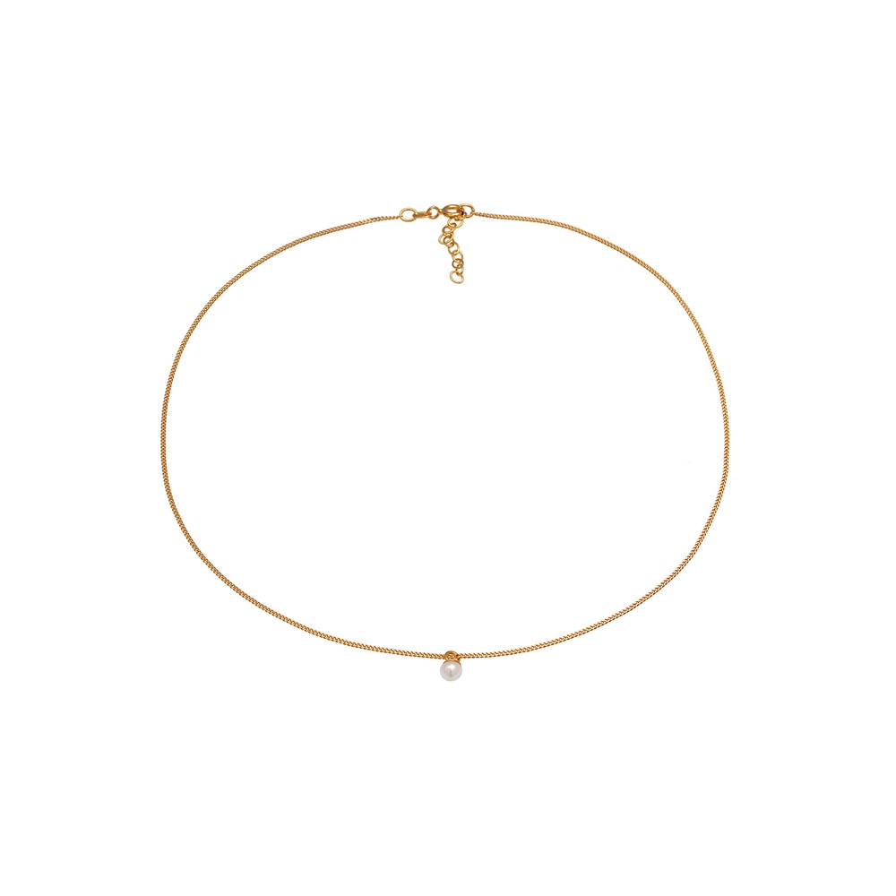 Elli Elli Collier Choker Süwasserperle Anhänger Klassik 925 Silber collier