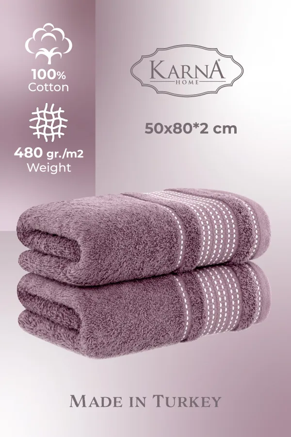 KARNA  LADİN 50X90 HAND-GESICHTSHANDTUCH, 2ER-SET