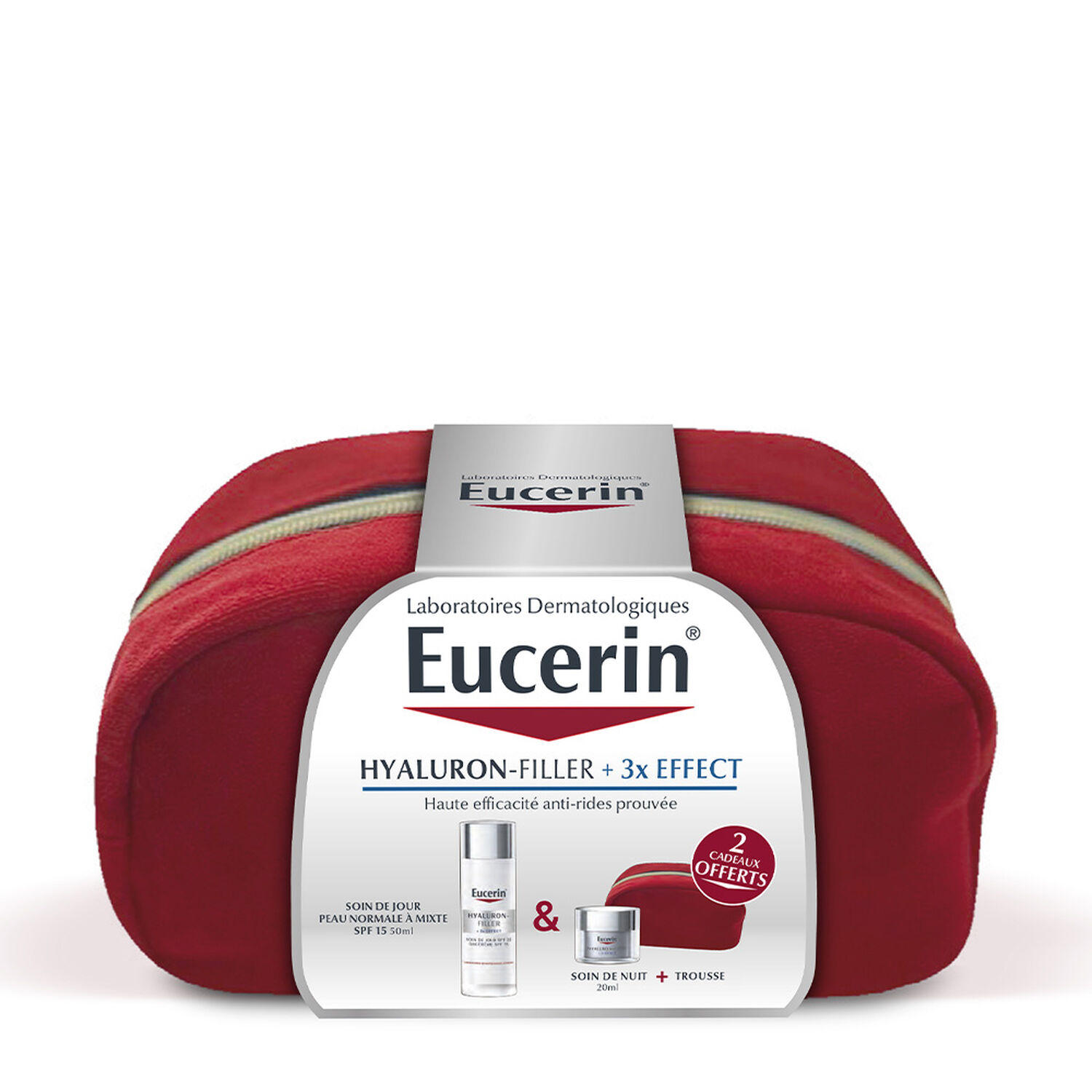 Eucerin HYALURON-FILLER + 3x EFFECT Trousse Routine Anti-Âge