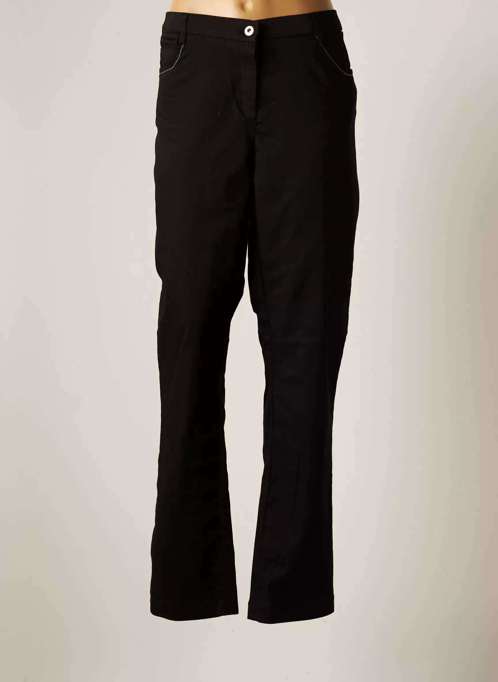 Christine Laure Pantalons Droits Femme couleur noir