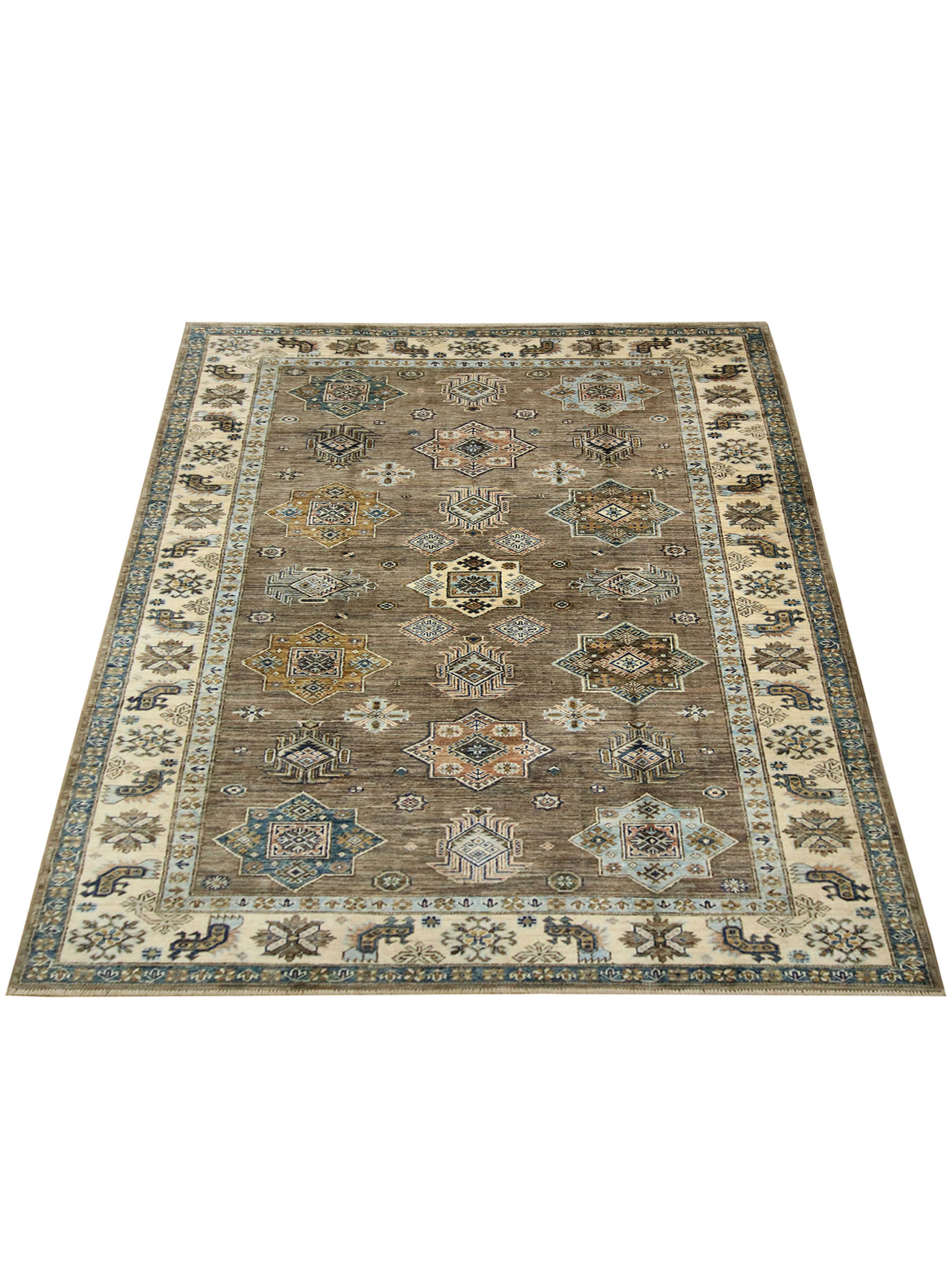 Kazak Ghazni ca. 174 x 239 cm, Unikat / Einzelstück