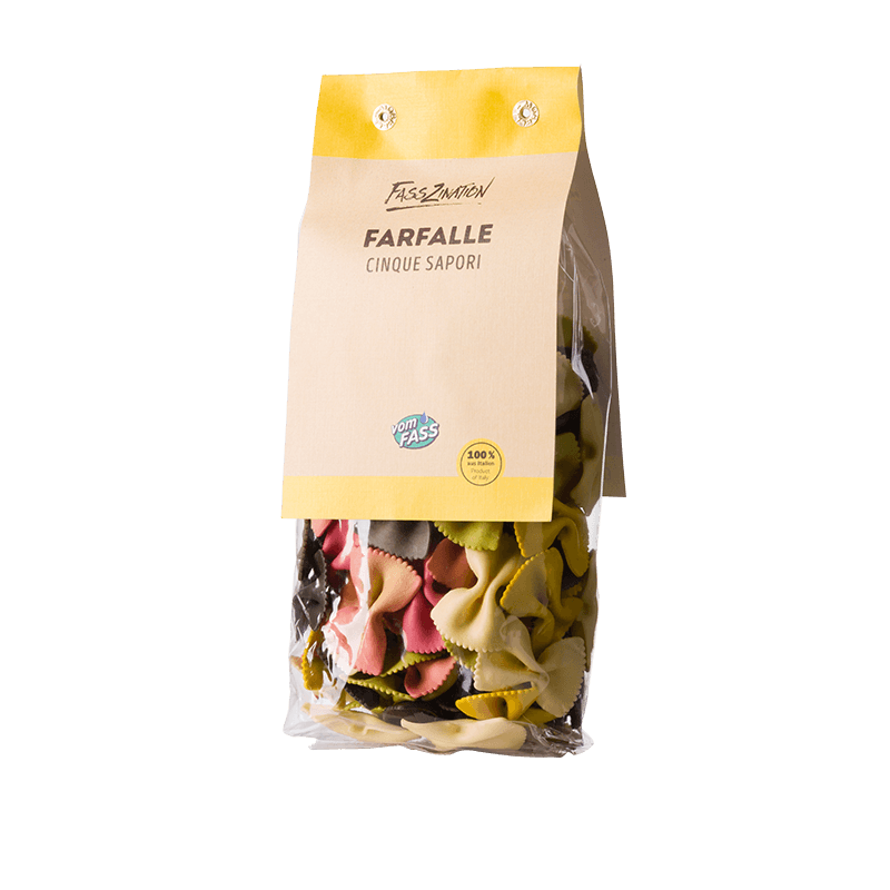 Farfalle Cinque Sapori - 5-farbig