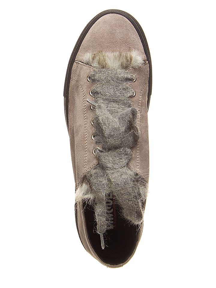 Cinque Leder-Sneakers in Grau günstig kaufen 39