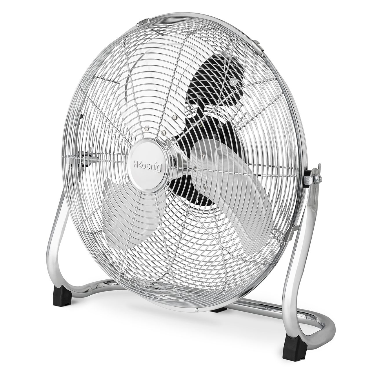 H.Koenig Bodenventilator aus Metall - 45 cm Durchmesser