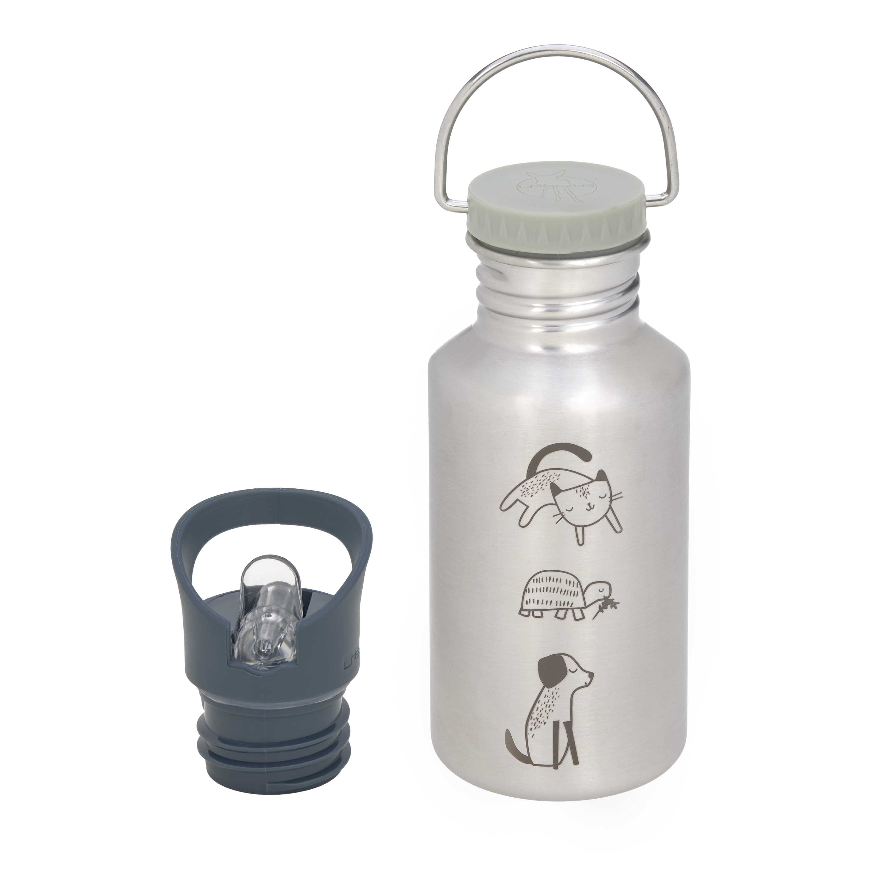 Edelstahl Kinder Trinkflasche - Happy Prints