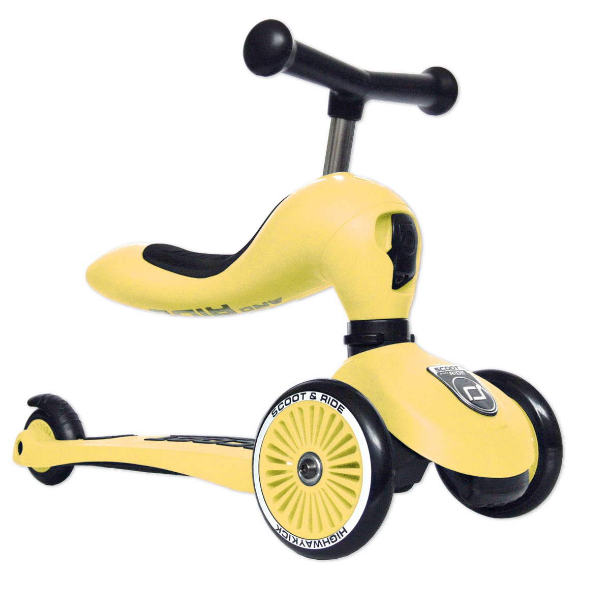 Scoot and Ride Kinderfahrzeug Lauflernhilfe Highwaykick 1 - Lauflernhilfe und Kickboard, Lauflernhilfe und Kickboard in einem