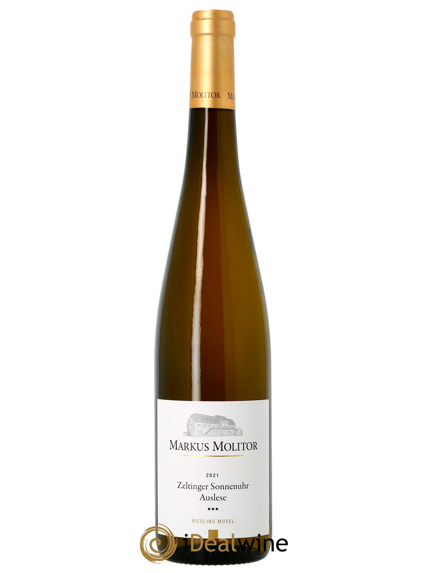 Riesling Markus Molitor Zeltinger Sonnenuhr Auslese Gold Capsule°°°  2021 - Lot de 1 Bouteille