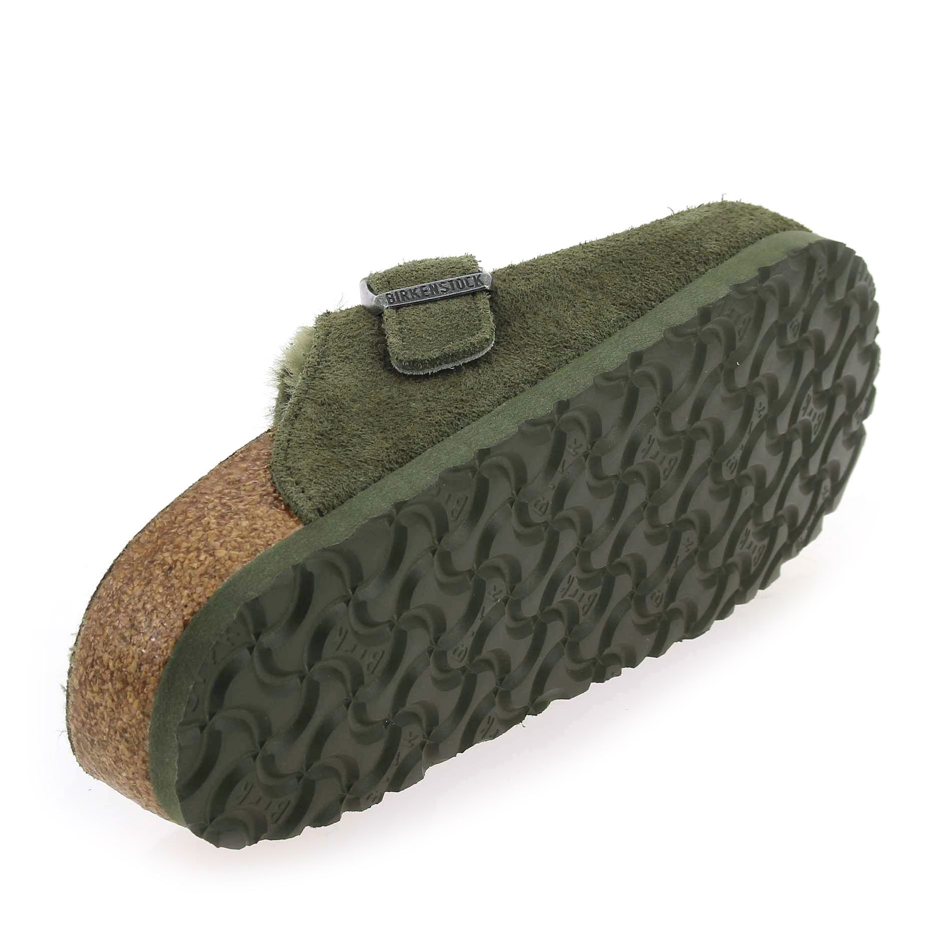 Birkenstock  BOSTON SHERLING - Kaki