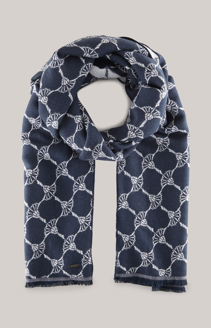 Cornflower-Schal Felix in Navy