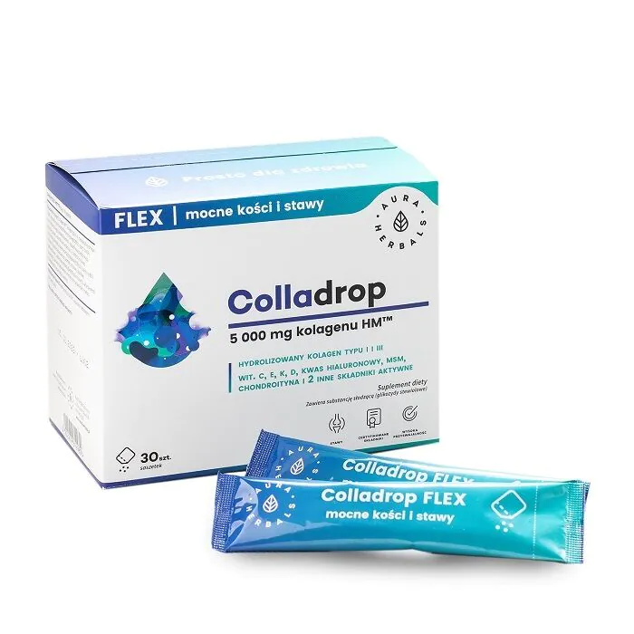 Colladrop Flex Θαλάσσιο Κολλαγόνο 5000 mg, Φακελάκια
