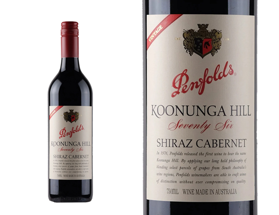 Penfolds Koonunga Hill 76 Shiraz Cabernet 2017 Barossa Valley Barossa