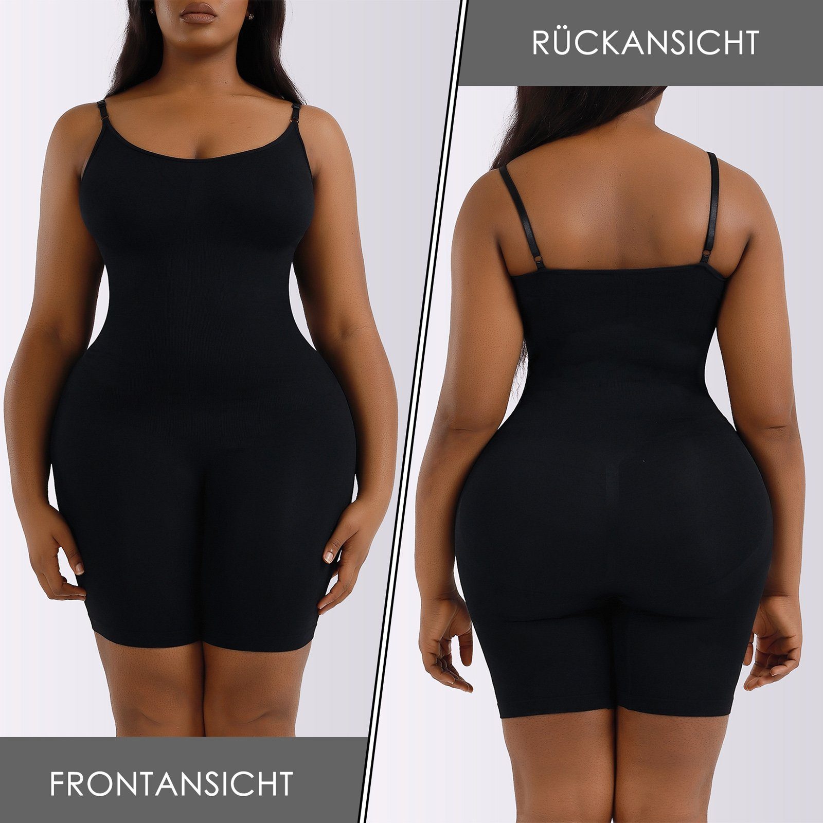 CALIYO Body Shapewear Damen Figurformender Body Shaper Bauchweg Formende Bodys