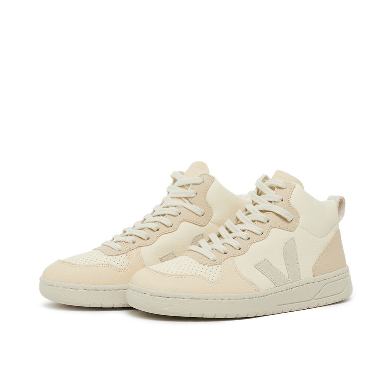 Veja Wmns V-15 Chromefree Leather cashew pierre-multico