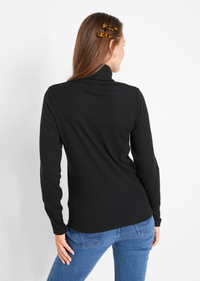 Thermoshirt mit Rollkragen