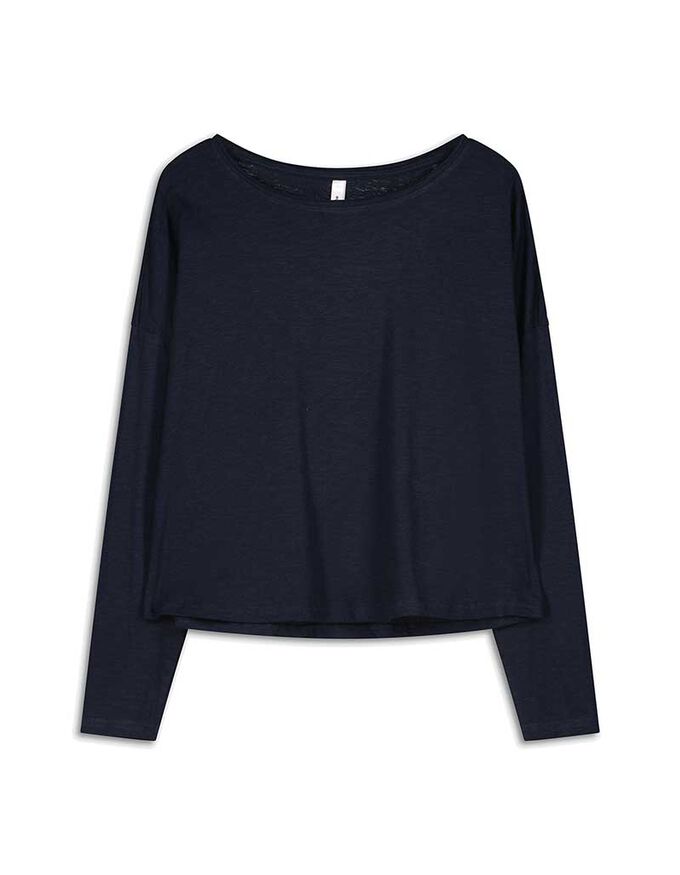 Langarmshirt - Baumwolle