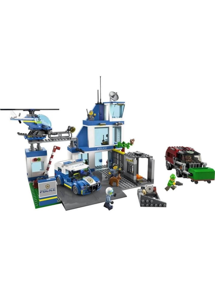 LEGO City Polizeistation in Mehrfarbig ab 6 Jahre günstig kaufen onesize