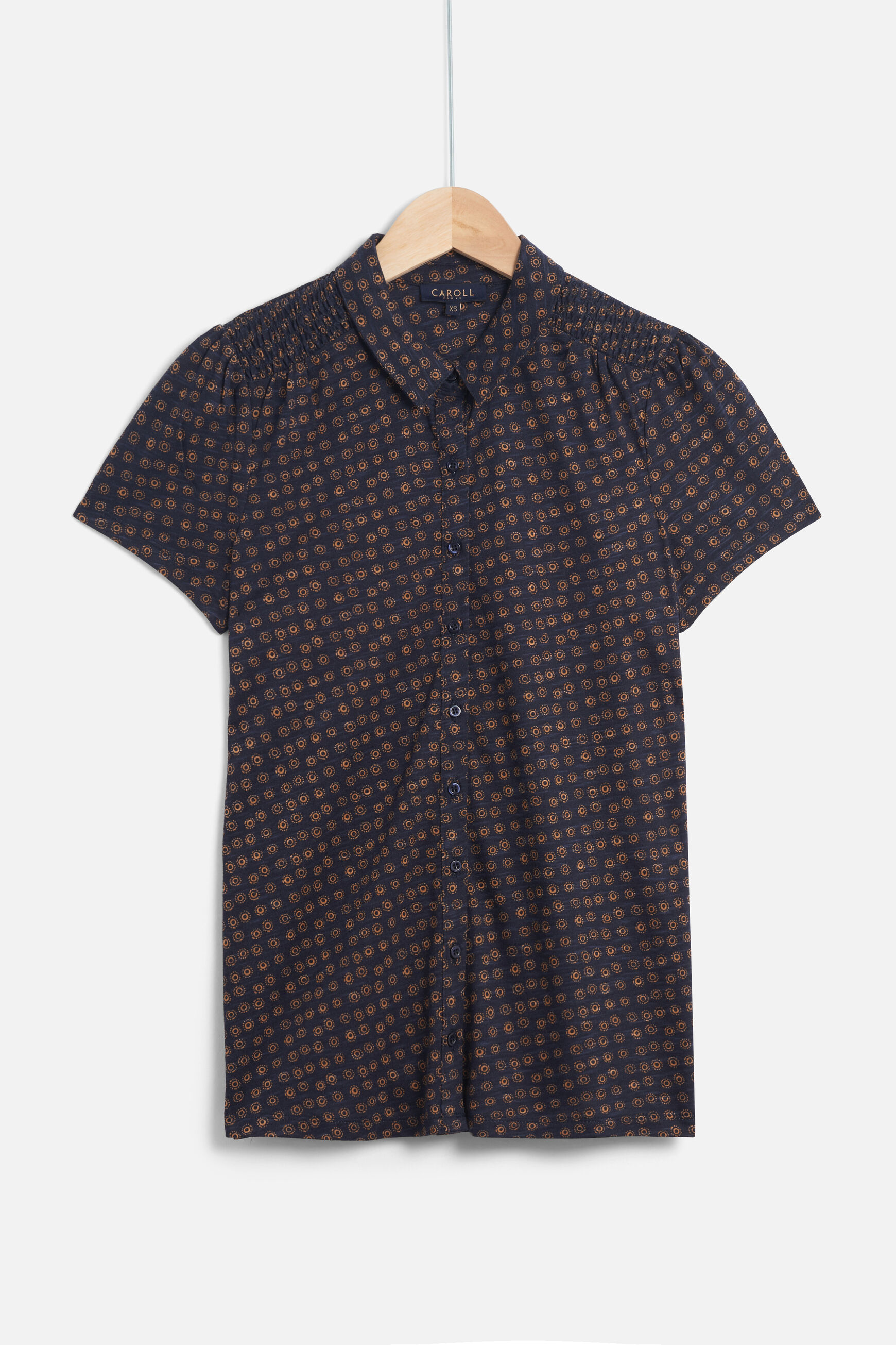 t-shirt loris halo bleu marine femme