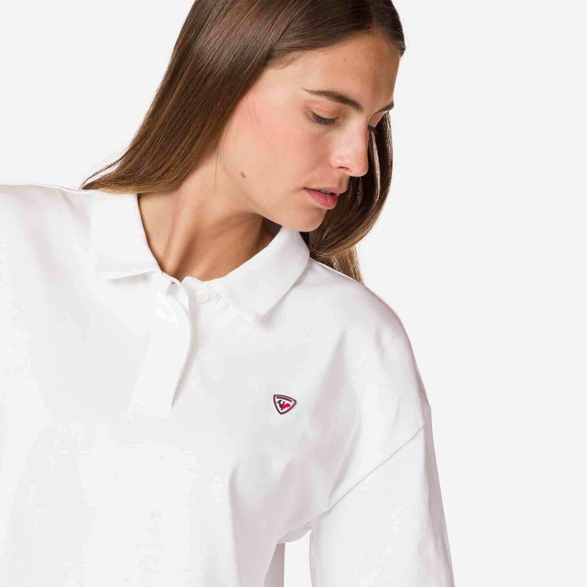 Kurzes Polohemd für Damen