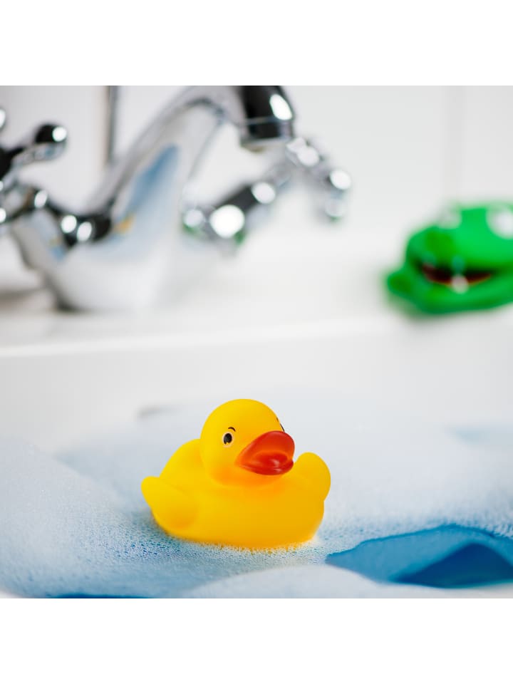 relaxdays 12x Badeente in Gelb günstig kaufen onesize