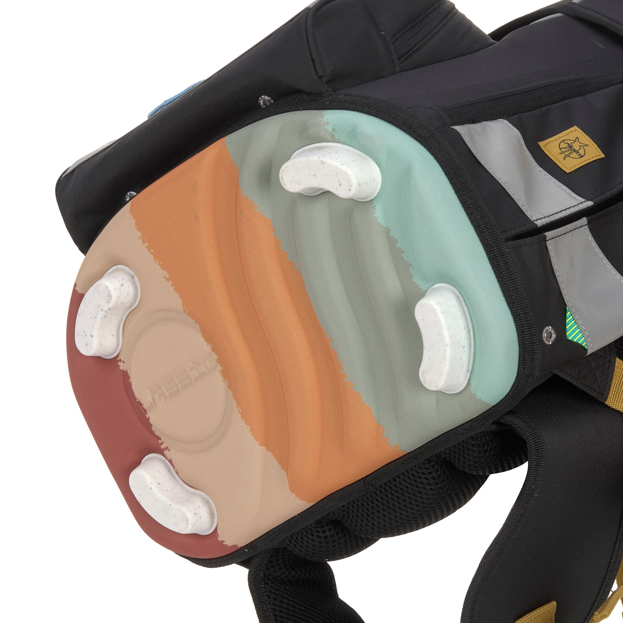 Schulranzen Set 7-teilig, Boxy Unique Black