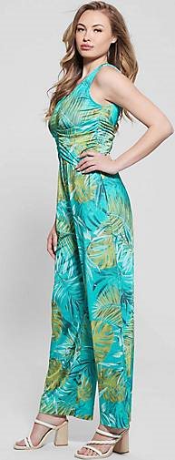 GUESS Damen Jumpsuit POPLIA OVERALL Slim Fit