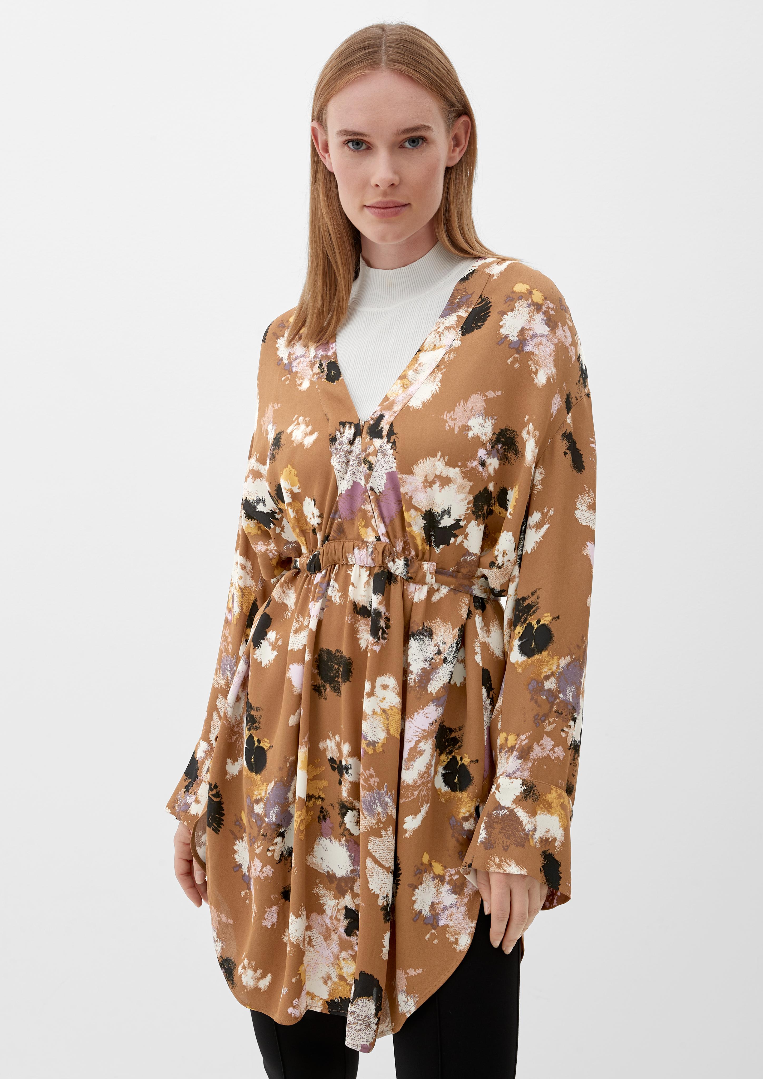 Longbluse mit Tunnelzug  2121601-87A0