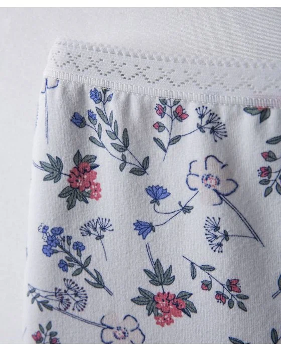 Culotte maxi, en coton strech