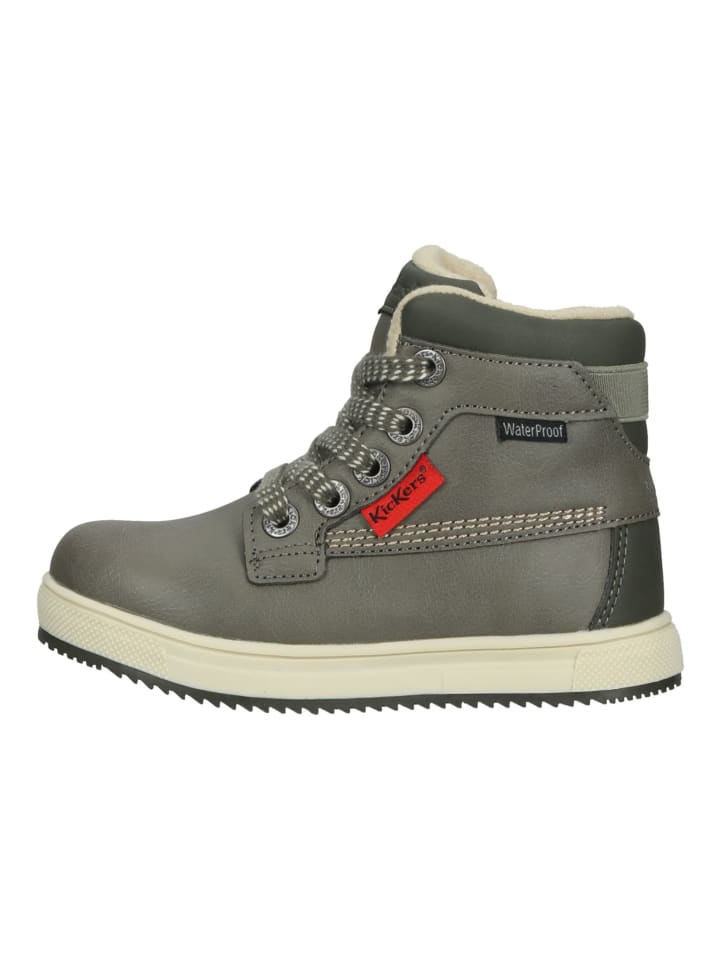 Kickers Stiefelette in Khaki günstig kaufen