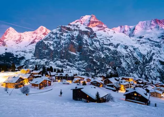Puzzle 1000 Teile - Berner Oberland, Mürren