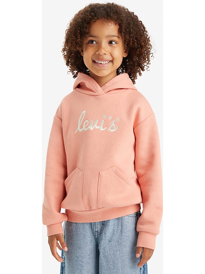 Levi's Kids Hoodie in Rosa günstig kaufen