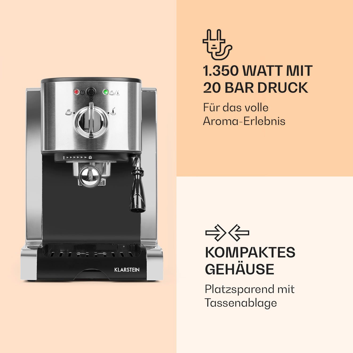 Klarstein Filterkaffeemaschine Passionata 20