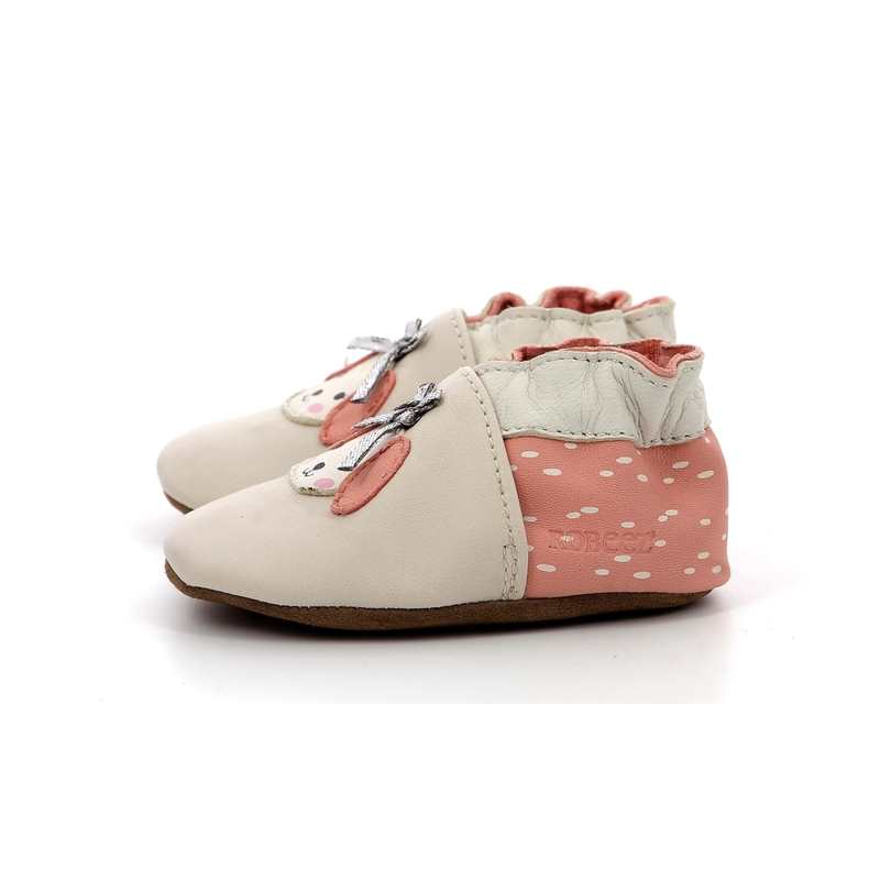 Chaussons cuir tannage vegetal Colorfull Dog