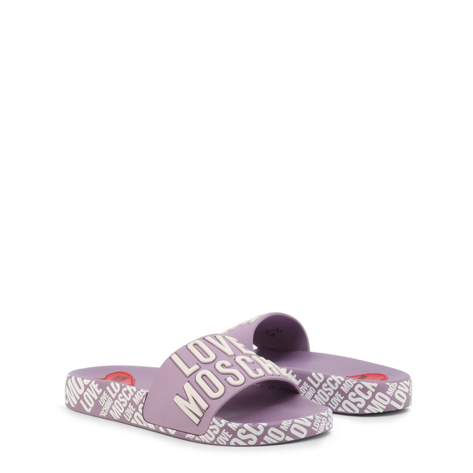 LOVE MOSCHINO Love Moschino Flip Flops, Sommerliche Must-haves, Violet Badesandale Der Hingucker am Strand