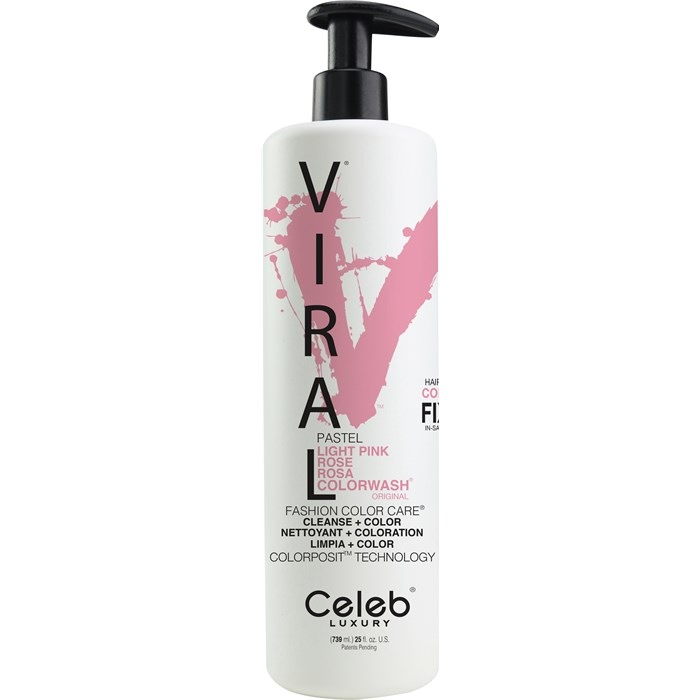 Extreme Pastel Pink Colorwash