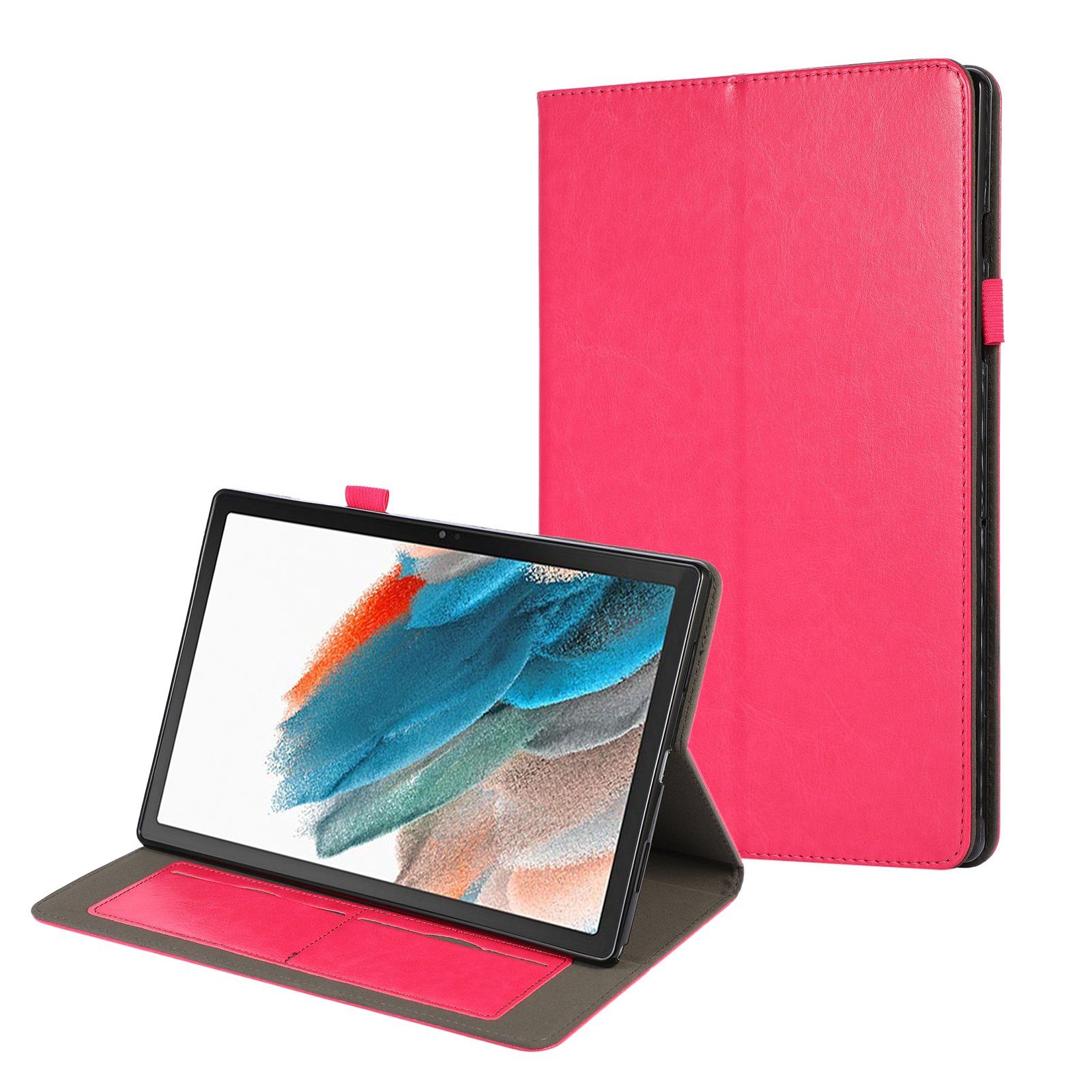 Lobwerk Tablet-Hülle Schutzhülle für Samsung Galaxy Tab A8 SM-X200 X205, Wake & Sleep Funktion, Sturzdämpfung, Aufstellfunktion