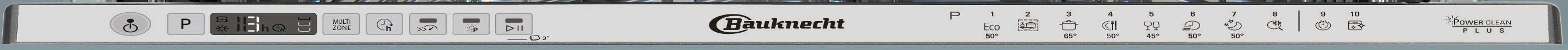 BAUKNECHT vollintegrierbarer Geschirrspüler, OBIO POWERCLEAN 6330, 14 Maßgedecke